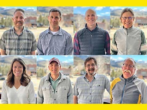 Photo collage of the company staff